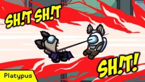 Among Us but it's a Sh!t Sh!t Sh!t Moment! (When the Impostor Traps You in Security!) #Shorts