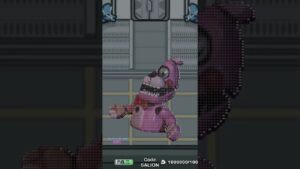 Bonnet FNAF Pixel Art in Among Us #shorts