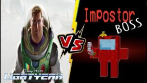 Lightyear VS Imposter Boss [Among Us] #shorts