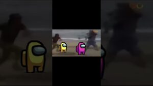 SI TE RÍES PIERDES 😂 Momentos divertidos EN AMONG US #Shorts