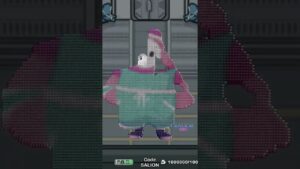 Fall Guys Pixel Art in Among Us #shorts