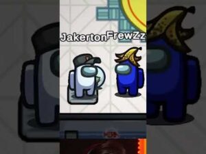 FrewZzy VS Jakerton in Among Us #shorts