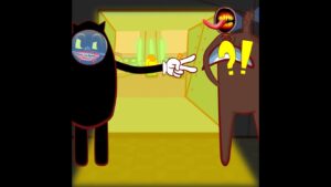 Siren Head Vs Cartoon Cat in Among Us - the friend who ruined everything