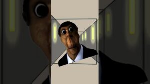I found OBUNGA VS AMONG US ! #Shorts