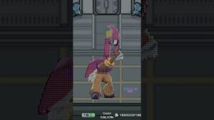 Tara Brawl Stars Pixel Art in Among Us #shorts