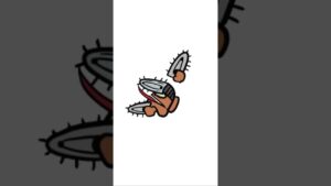 Chainsawman in among us.  😦 #amongus #chainsawman #animation