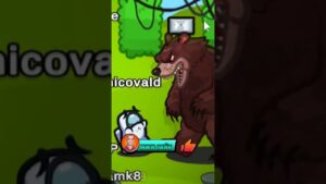 🤣ЗАЧЕМ ТЫКАТЬ ПАЛКОЙ В ГРИЗЛИ В АМОНГ АС МОД