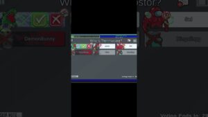 When the imposter gets questioned and can only answer, "...that's a good one" (Among Us)