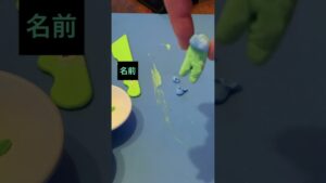 ②100均の粘土でアマングアスを手作りしてみた。#amongus #100均#手作り