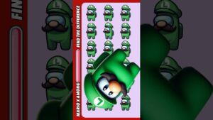 MARIO X AMONG US #find #youtubeshorts #shortsvideo #shorts #fyp #supermario #amongus