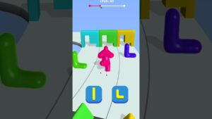 👀 Blob Shape - shifting run Level 63 #funnyvideo #shorts #fyp #amongus