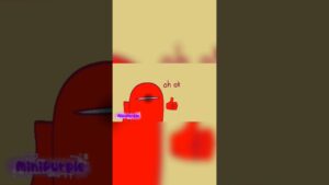 🌟Rodamrix Characters✨//Ft.Red,Purple,ForteGreen,Pink/#minipurple#animation#rodamrix#amongus#shorts