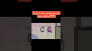 Send this to someone and say nothing😐😐😐 #amongus #gaming #gameplay  #sad #among #us #funny #shorts