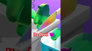devil 👿 cutting ✂️😱👿#viral #shorts #fyp #amongus #ytshorts
