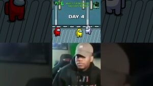 #shorts Funny React | Imposter Time Day 4 - Among Us Animation #animation #funny #amongus