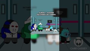 Auron y aXoZer esconden un cuerpo #amongus #Auron #axozer