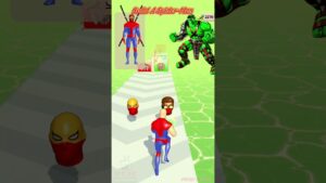 Build A Spider Man Baue einen Spiderman ❣️ #shorts #makeup #amongus #ゲーム #게임