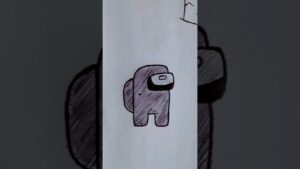 Drawing Among Us ! #shorts #amongus #drawing