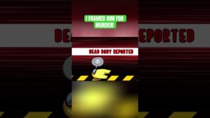 I FRAMED HIM FOR MURDER! #gaming #amongus #funny #foryou #friends #fyp