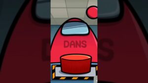 Melody Among Us Ball #shorts #amongus #funny #ball #button #wütend #party