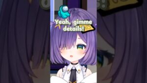 SUS VTuber Shows Off Expert Misdirection Skills #vtuber #shorts #amongus