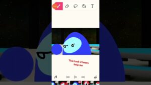 THIS TOOK 3 HOURS #amongus #funny #flipaclip #art #shorts