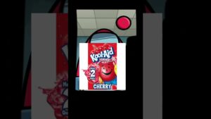 Why is everyone turning into Kool aid cherry? 🍒😄😀 #amongus #shorts