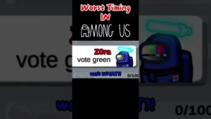 Worst Timing 🔥! Among Us funny moments #shorts #amongus #amongusfunnymoments