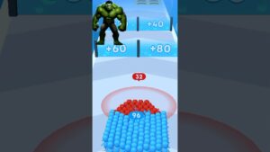 crowd among us 😈 runner #shorts #amongus #crowdfunding #fyp