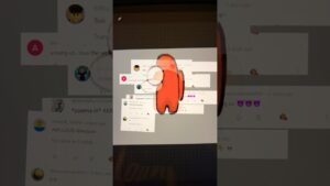 it’s funny because I have no charisma #amongus #art #procreate